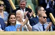 Vévoda a vévodkyně z Cambridge se na Wimbledonu dobře bavili