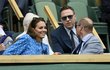 Vévoda a vévodkyně z Cambridge se na Wimbledonu dobře bavili