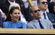 Vévoda a vévodkyně z Cambridge se na Wimbledonu dobře bavili