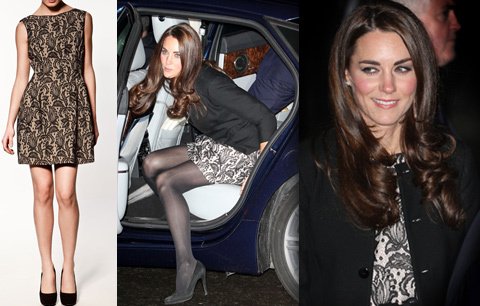 Vévodkyně Kate odhalila krásné nohy v šatech z konfekce