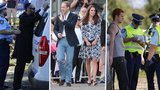 Kate a William v ohrožení! Policie zatkla podezřelé jen pár metrů od královského páru