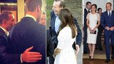 Kate s Williamem zažili nedovolené dotyky: Pane premiére, co ta ruka?