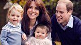 Veselé Vánoce přejí Kate, William, George a Charlotte: Pohlednicí z podzimu...