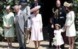 Královské děti na svatbě Meghan a Harryho