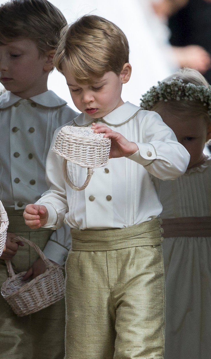 Královské děti na svatbě Pippy Middleton