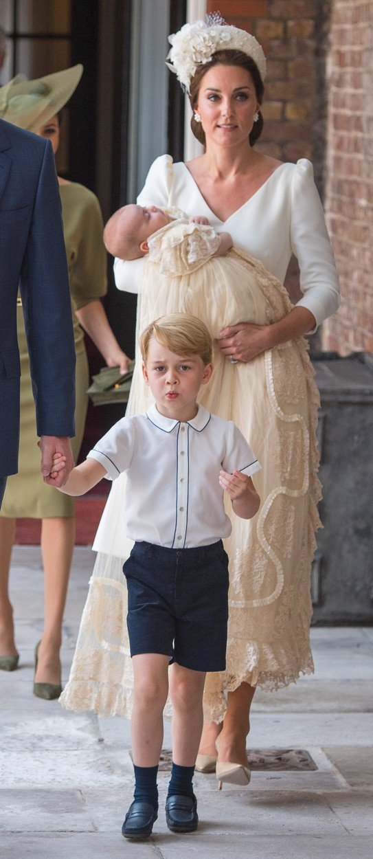 Fotografie ze křtu prince Louise