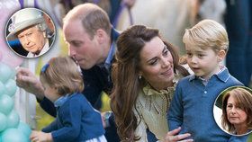 Vánoční válka babiček: Se kterou stráví William a Kate s dětmi svátky?