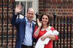 Kate a William ukázali třetího potomka.