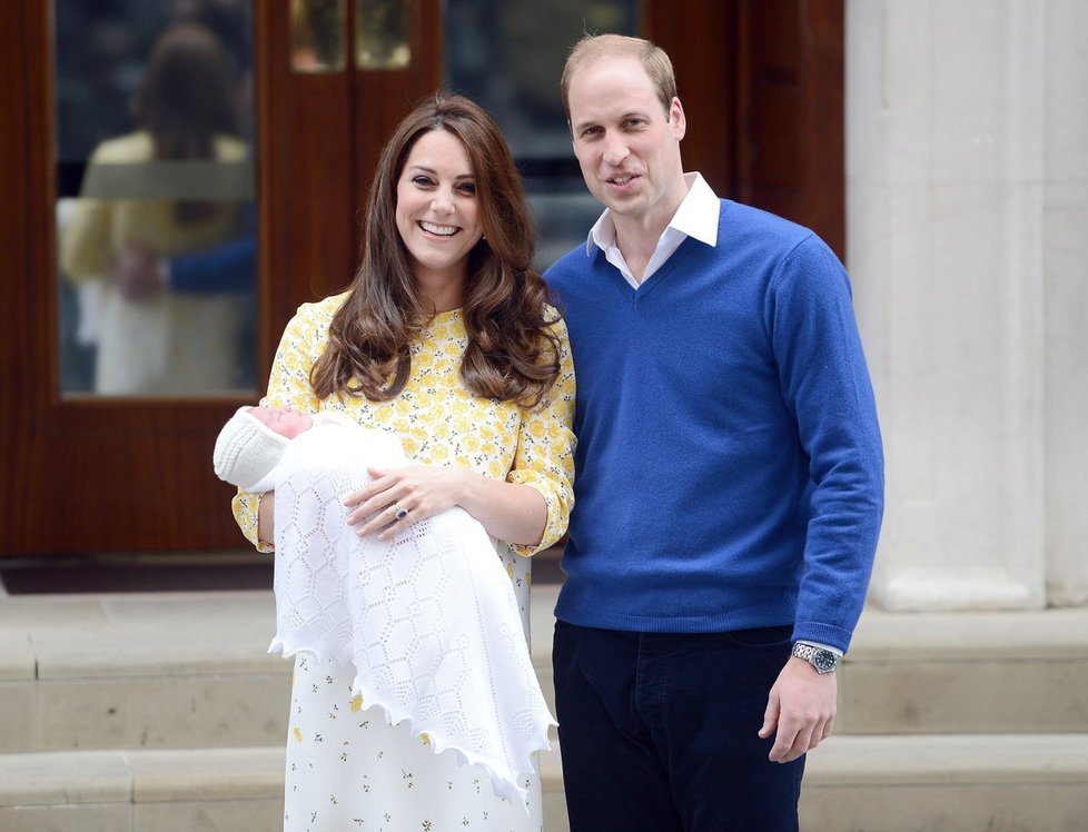 Princezna Charlotte se narodila 2. května 2015.