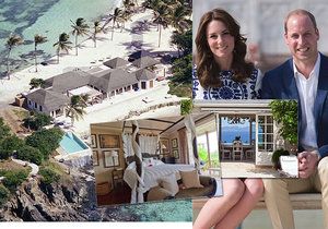 Přepychová dovolená Kate a Williama: 1,5 milionu za soukromý ostrov v Karibiku i s komorníkem!