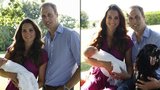 Kate a William opět ukázali princátko: George zatím trůní v náručí!