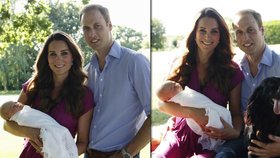 Kate a William opět ukázali princátko: George zatím trůní v náručí!