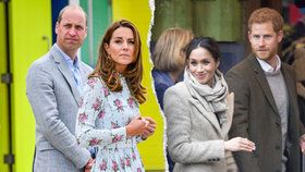 Místo oslavy další facka do tváře! William a Kate se vykašlali na Harryho s Meghan