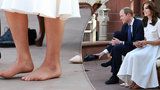 Vévodkyně Kate na návštěvě Asie odhalila víc, než chtěla: Má zničené nohy