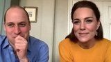 William a Kate překvapili: Zveřejnili dojemný videohovor s dětmi záchranářů!