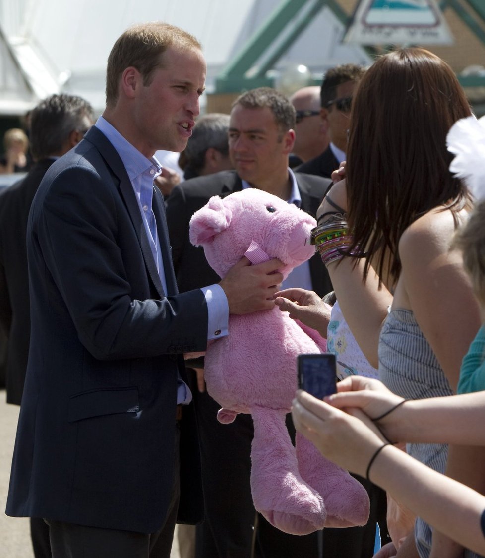 Princ William s Kate na návštěvě v Kanadě