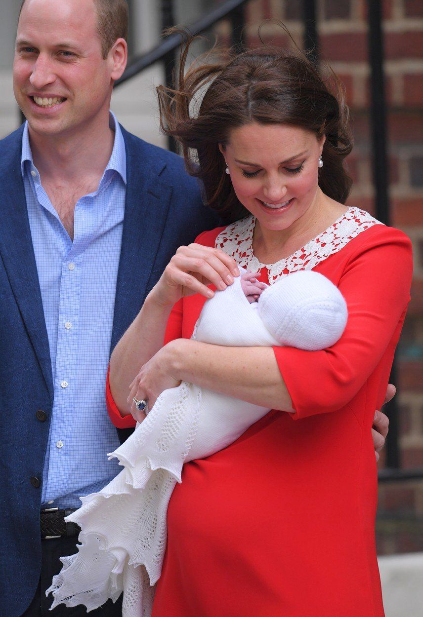 William a Kate s malým Louisem