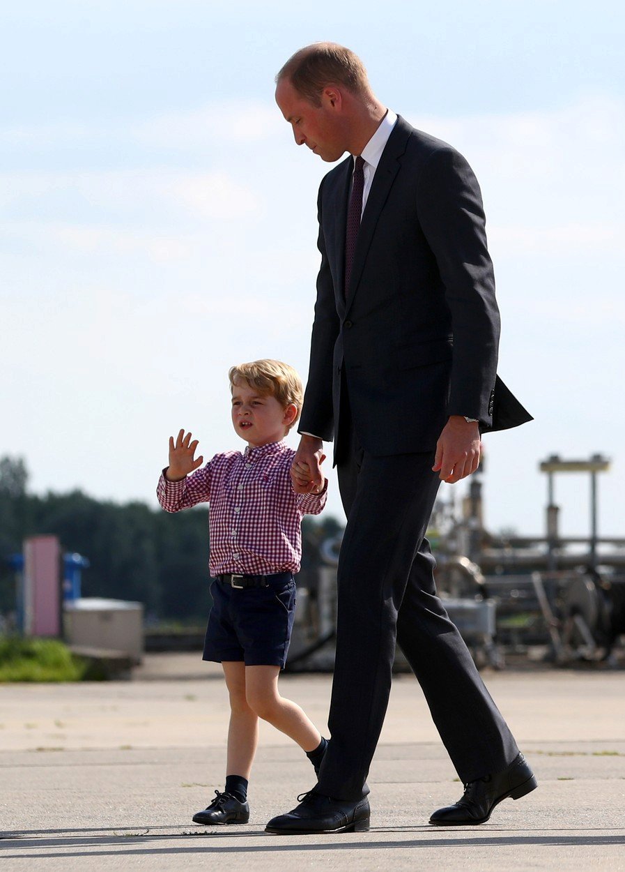 Princ william se synem Georgem