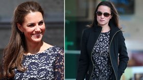 Vévodkyně Kate nosí stejné šaty jako její sestra a máma
