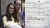 Rodný list princezničky Charlotte Elizabeth Diany: Než ho vyplnili, chvíli to trvalo…