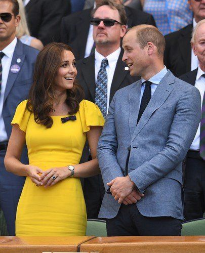 Kate a William na Wimbledonu