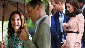 Vévodkyně Kate čeká třetího potomka v dubnu 2018.