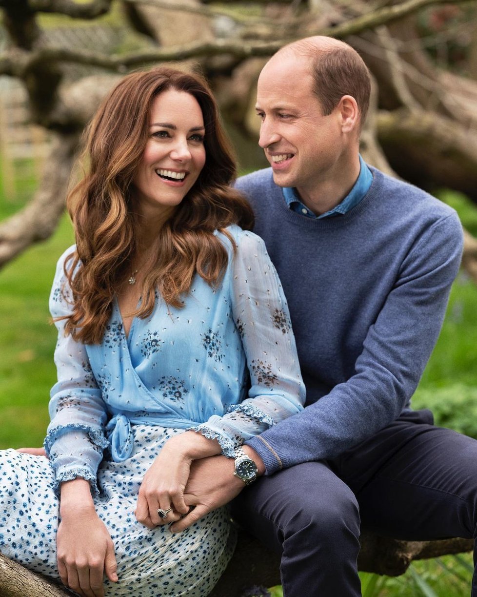 Kate a William slaví výročí svatby
