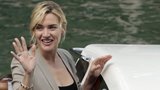 Kate Winslet v Benátkách: Pár dnů poté, co unikla smrti 