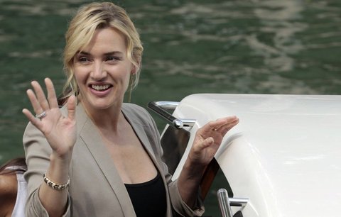 Kate Winslet v Benátkách: Pár dnů poté, co unikla smrti 