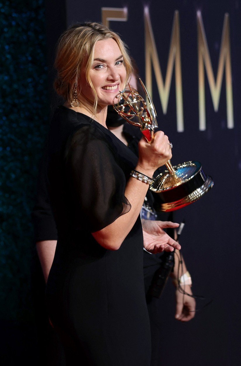 Kate Winslet získala Emmy za výkon v seriálu Mare of Easttown 