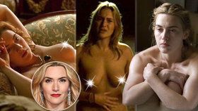 Horkokrevná Kate Winslet slaví: Nahá skoro v každé roli, královna jí dala řád! Znáte její nejžhavější scény?