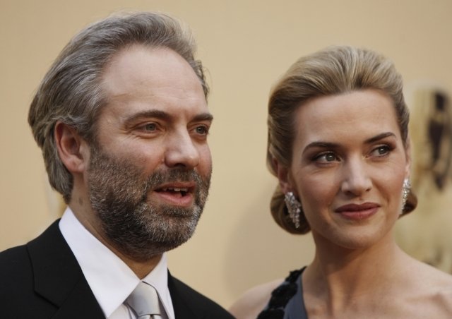 Kate Winslet a druhý manžel, režisér Sam Mendes.