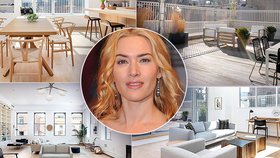 Kate Winsletová prodala střešní apartmán v New Yorku: Luxus za víc než 120 milionů!