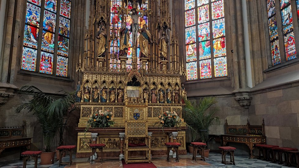 Hlavní oltář zůstane i nadále v katedrále sv. Petra a Pavla v Brně na Petrově.