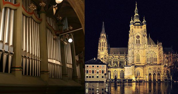 V katedrále se budou po čtyři večery konat varhanní koncerty.