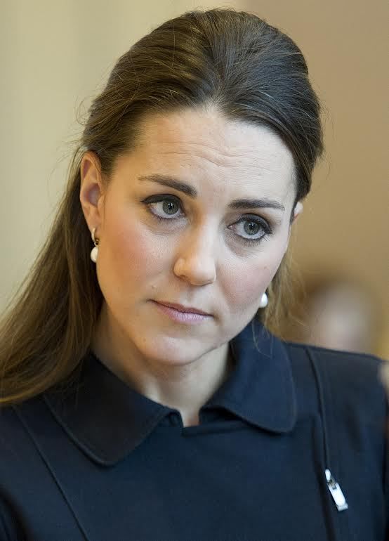 Smutná Kate Middleton