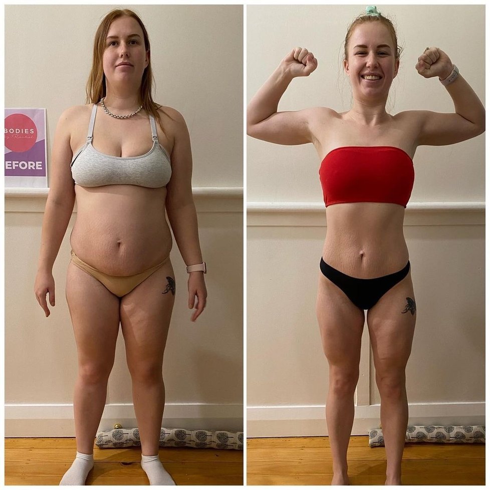 Australanka Katelyn Lankesterová se rozhodla zhubnout, zvládla to o 46 kg za 7 měsíců.