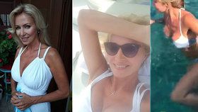 Kateřina Brožová (52) si užívá na jachtě! Kdo jí dělá společnost při skotačení v moři?
