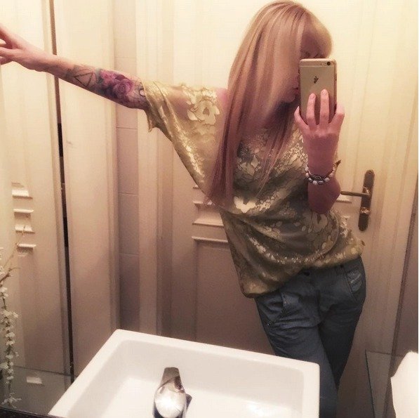 Kateřina Hrachovcová se pochlubila svým tetováním.