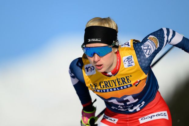 Kateřina Janatová na závodech v Davosu Kateřina Janatová na závodech v Davosu