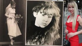 Kateřina Kaira Hrachovcová se pochlubila fotografií své maminky (vlevo). Uprostřed je fotografie samotné Kateřiny.