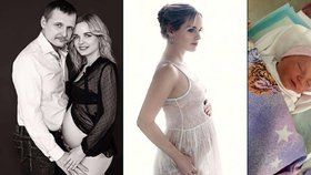 Novopečená maminka Kateřina Klasnová se poprvé pochlubila těhotenskými fotkami.