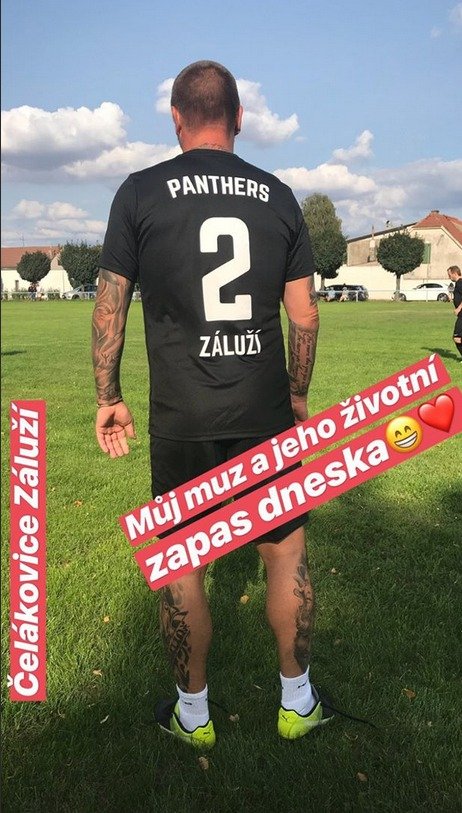 Tomáš Řepka na fotbale