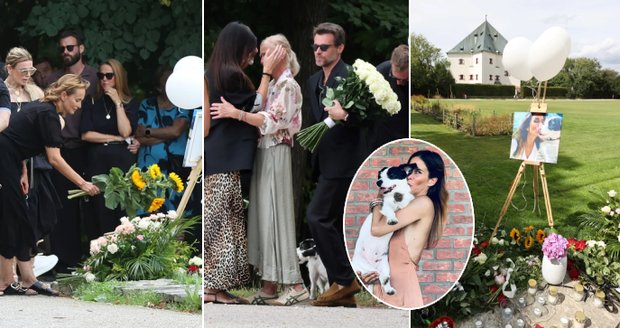 Poslední rozloučení s Kateřinou Niklovou v Oboře Hvězda bylo dojemné.