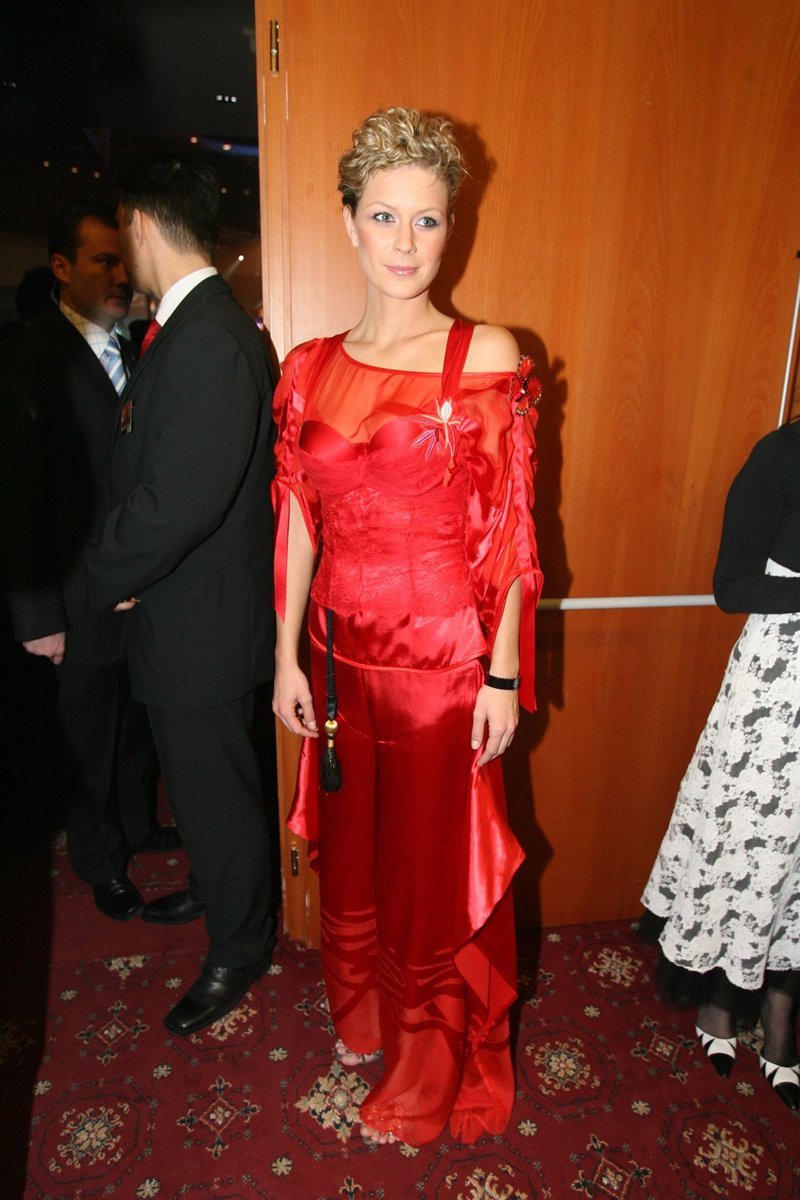 2007: Kateřina nemohla chybět ani při volbě České Miss 2007.