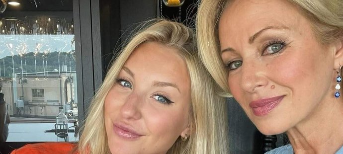 Kateřina Tomanová s maminkou Kateřinou Brožovou
