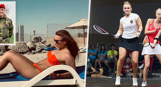 Dcera fotbalisty Týceho válí squash za Německo: Sexy vojanda