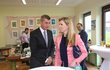 Ministryně školství Kateřina Valachová a Andrej Babiš