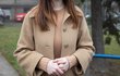 Kateřina Zemanová během předání darů zdravotníkům Nemocnice Na Bulovce (25.2.2021) Kateřina Zemanová během předání darů zdravotníkům Nemocnice Na Bulovce (25.2.2021)