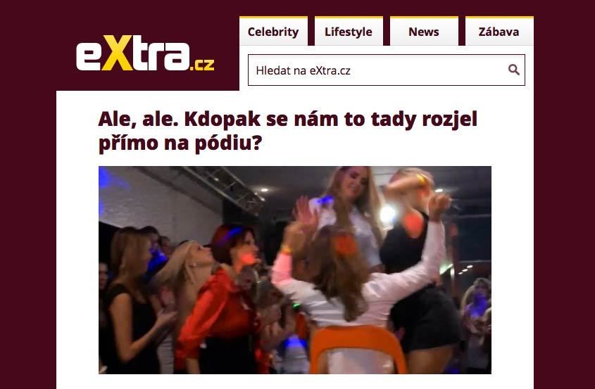 Podle serveru eXtra.cz jde na fotkách z této pornoparty o Kateřinu Zemanovou.